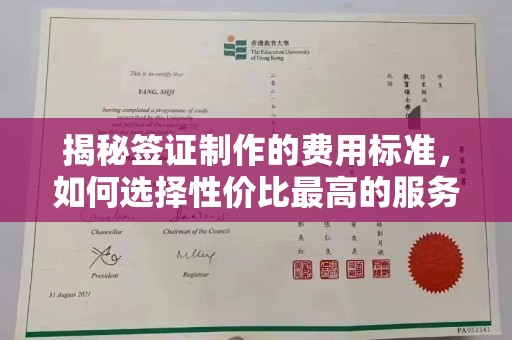 廉江揭秘签证制作的费用标准，如何选择性价比最高的服务？